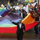 Una marcha similar también se vivió en Guayaquil.  