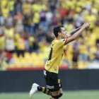  El argentino Dinenno abrió el marcador de este encuentro.  