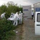  El cadáver fue llevado a la morgue de Guayaquil, donde continuarán las investigaciones. 