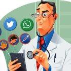  En Ecuador, WhatsApp o Facebook es utilizado, por ejemplo, para agendar citas médicas o recordarlas, para transmitir exámenes de laboratorio o para comunicar resultados. 