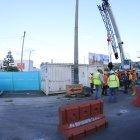  Referencial. El Metro de Quito avanza con la construcción de sus paradas.  