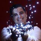  La actual nariz que luce Mario Vélez no tiene una de las fosas nasales.  