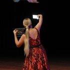  Gabriela Pazmiño no dudó en subir a redes todo lo que ocurría en la noche de gala.  