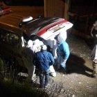  El cuerpo fue trasladado por los agentes.  