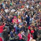  La procesión, que inició a las 09:40 de este lunes 24 de diciembre, reunió a unos 100 mil feligreses.  