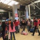  Turistas se agolparon las diferentes terminales terrestres para llegar a sus provincias de origen tras el largo feriado de Carnaval. 