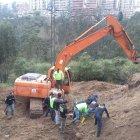  La mañana del sábado se realizó la reconstrucción de los hechos con la presencia del sospechoso, quien indicó los sitios en donde habría estado con la joven.  