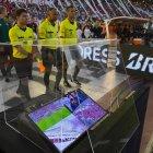  Una de las novedades para el presente Mundial 2018 ha sido la implementación del VAR (por sus siglas Video Assistant Refferee, en inglés). 