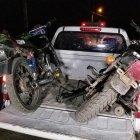  Un total de siete motos fueron recuperadas tras el operativo. 