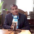  Rafael Correa tildó hoy de “farsa” el proceso legal en su país que le relaciona con el supuesto secuestro de Fernando Balda. 