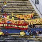  Los seguidores del Ídolo del Pueblo no perdían la esperanza desde los graderíos.  