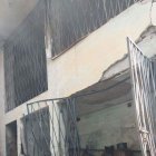  Dos horas duró aplacar las llamas y la limpieza.  