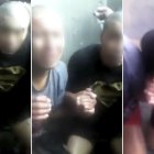  Captura de video. Los ecuatorianos habría sufrido torturas en la prisión. 