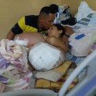  Ronald Espinoza acompañó a su esposa antes, durante y después de la operación.  