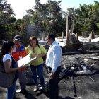  La Secretaría de Gestión de Riesgo (SGR) del cantón acudió  hasta el sitio. 