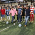  El exseleccionado nacional fue el invitado especial de la inauguración. 