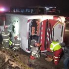  La mayoría de pasajeros del bus accidentado se dirigía a las fiestas religiosas de la Virgen del Cisne.  