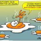  ...Mientras cae nieve hasta en el desierto de Sahara...  