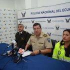  Rueda de prensa en la Policia Judicial a cargo de Luis Lara, sobre los golpes a la delincuencia denominados IMPACTO 218. 