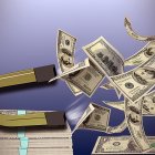  Referencial. La felicidad es proporcional, en ciertos casos, a la cantidad de dinero en la cuenta bancaria.  