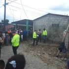 Agentes de la Dinased y el Cuerpo de Bomberos retiraron los cuerpos del lugar. 