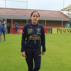  Entrenadora de las Selecciones Femeninas, Vanessa Arauz. 