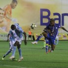  Imagen referencial. Encuentro de Emelec y Delfín en Manta. 