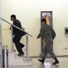  Militares acudieron a rendir versión en la Fiscalía. 