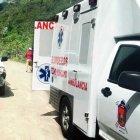  Imagen referencial. Ambulancia llega al lugar del accidente. 