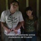  El Gobierno confirmó la identidad de la pareja ecuatoriana secuestrada en la zona fronteriza. 