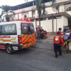 Cristian Javier Marcillo fue trasladado al hospital donde luego falleció.