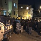 Las autoridades intervinieron en el evento la madrugada de ayer.