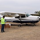 Jefe policial dice que el número de registro que presentaba la aeronave es falso.