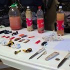 Estos artículos se decomisaron en el último operativo desarrollado en la cárcel de Turi.