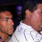 El delantero Carlos Tévez, en 2014, pagó por el rescate de su padre adoptivo, Segundo Tévez.