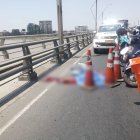 El cuerpo quedó prácticamente a unos diez metros de distancia de la cabeza