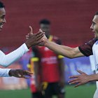 Los Martínez forman una dupla goleadora en la delantera del equipo canario.