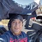 El ecuatoriano Juan Carlos Villalba es un aventurero a tiempo completo. Su búsqueda es intensa.