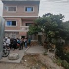 De este arbusto se colgó el hombre de 67 años, la madrugada de este martes 25 de agosto.