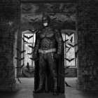 No se transporta en su Batimóvil, pero sí en una furgo, en la cual reparte de 60 a 120 platos de comida.