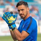 El golero Gianfranco Gazzaniga actualmente milita en el Ponferradina de España.