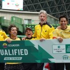 El equipo ecuatoriano que el 2021 jugará fase final de Coa Davis ante España y Rusia, sigue preparándose.