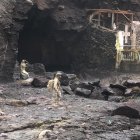 La búsqueda del ecuatoriano Juan Carlos Villalba se intensificó en el sector de la playa La Escondida, 
en Lima, Perú.