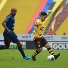 Barcelona vence a Olmedo 1-0, al término del primer tiempo, de la fecha 9 de la LigaPro.