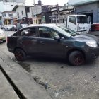 A Francisco le robaron el coche de su amigo en la Isla Trinitaria, al sur de Guayaquil, el sábado.