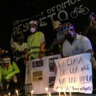 Manifestación de Masa Crítica por la muerte del ciclista Santiado Jaramillo.