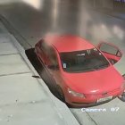 Vídeos se seguridad registraron el momento en que Roberto Malta Ziade fue arrollado.