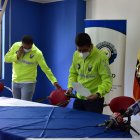 Autoridades de la Dinased durante una rueda de prensa, en Quito. 

ENTRE ELLOS EL OPERATIVO ALCATRAZ II, EN EL CENTRO DE DETENCION PROVISIONAL EL INCA 



08  de septiembre  2020

KARINA DEFAS 

Agencia (ag-expreso ag-extra ag-quito)