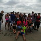 'Mami Perli' con sus 'lindos' viajan en familia