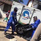 Los animalitos quedaron regados por las calles de ese barrio.